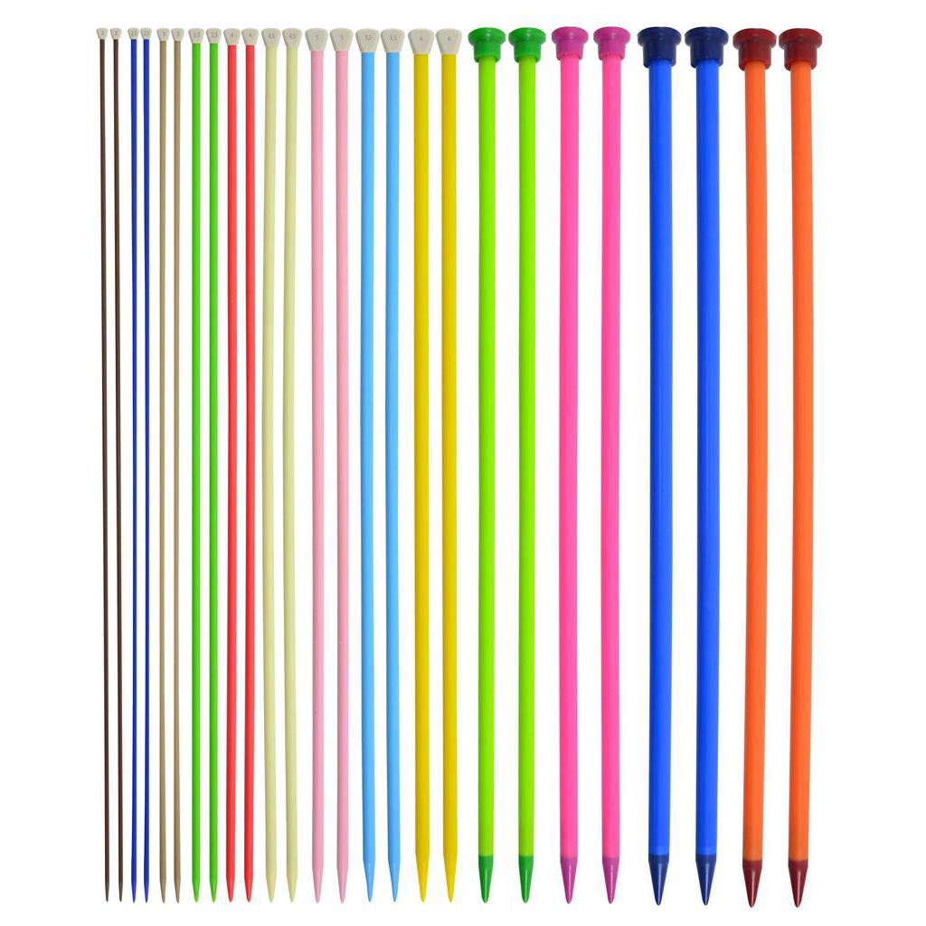 Agulha de Tricô Longa Círculo (Plástico) - 2,0mm até 20,0mm em Oferta na Shopee