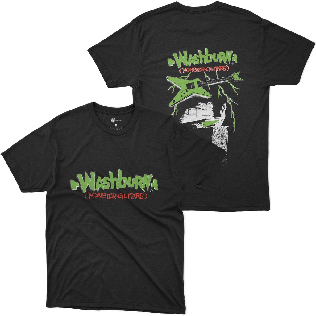 Camiseta Washburn Monster Guitars Dimebag Darrell Pantera | Shopee Brasil