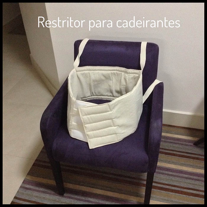 Cinto Restritor De Paciente Para Tronco Cadeira Ou Cama