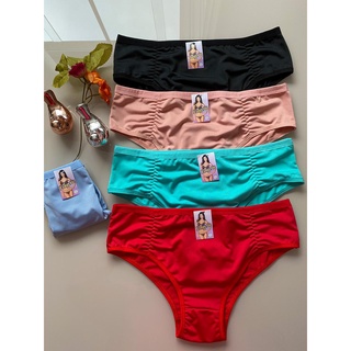 kit 5 calcinhas alta com detalhe na lateral tangão Calcinha lingerie feminina conforto C08 em Oferta na Shopee