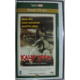 Vhs Caras Serie Ouro Kalifornia Uma Jornada Ao Inferno