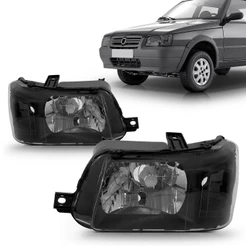 Farol Uno Fiorino 2004 2005 2006 2007 2008 2009 2010 2011 2012 2013 Máscara Negra
