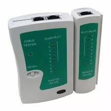 Testador Teste Cabo Rede Lan Rj45 Rj11 Telefonia Com Capa