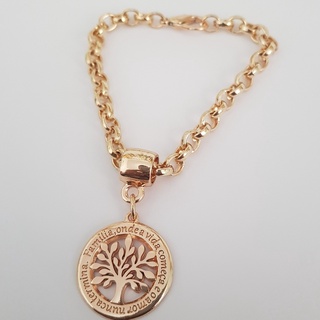 Pulseira Feminina Árvore da Vida Elo Português