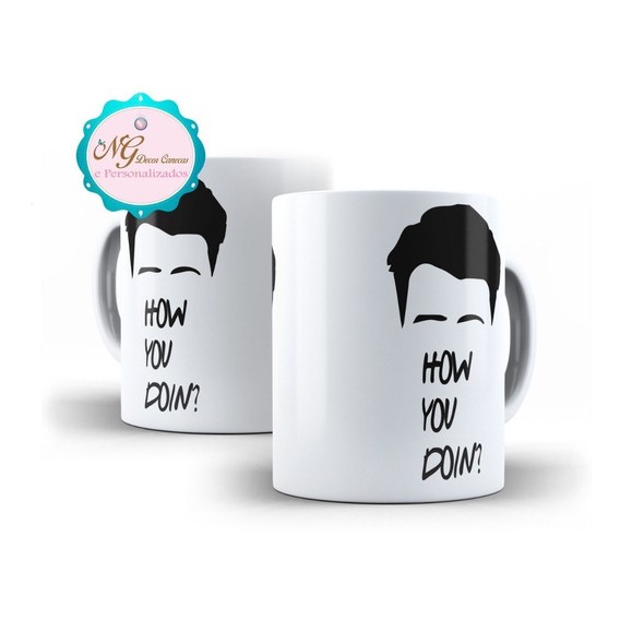 Caneca Série Friends Joey How You Doin - Mega Oferta!!!
