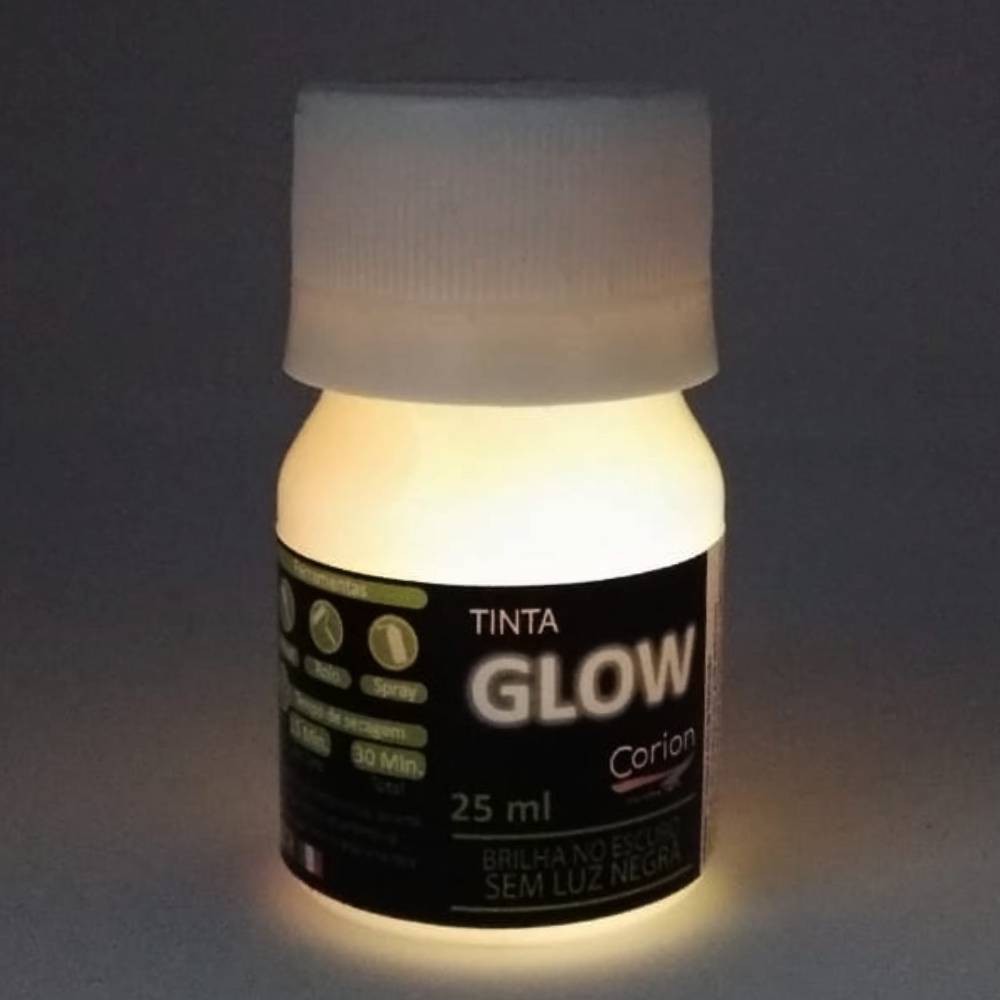 Tinta Ponto Glow Para Alça e Massa De Mira 25ml (Rosa Neon)