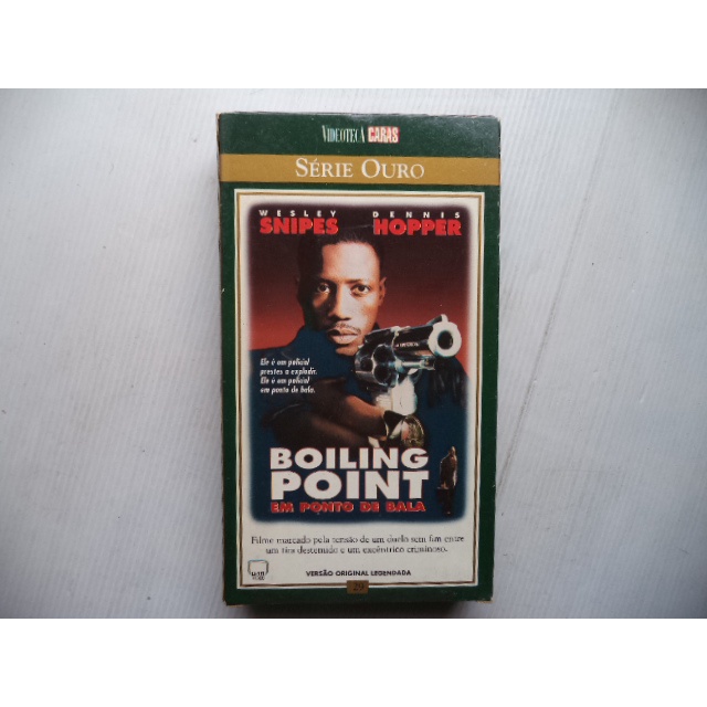 Fita Vhs Boiling Point Em Ponto de Bala Orig Caras Leg