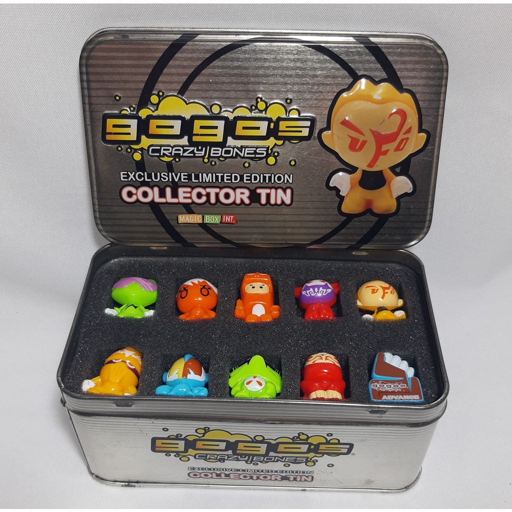 Gogos Crazy Bones Exclusive Limited Edition Collector Tin Magic Box ...