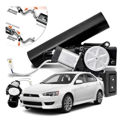 Difusor De Escapamento Preto Esportivo Mitsubishi Lancer