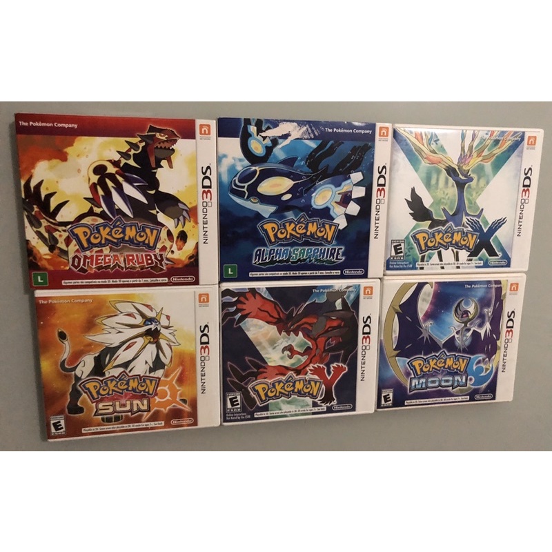 Pokemons Nintendo 3ds