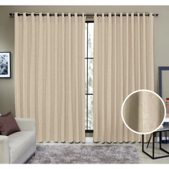 Cortina Tecido Rustico 2,00M x 2,30M Semi Blackout