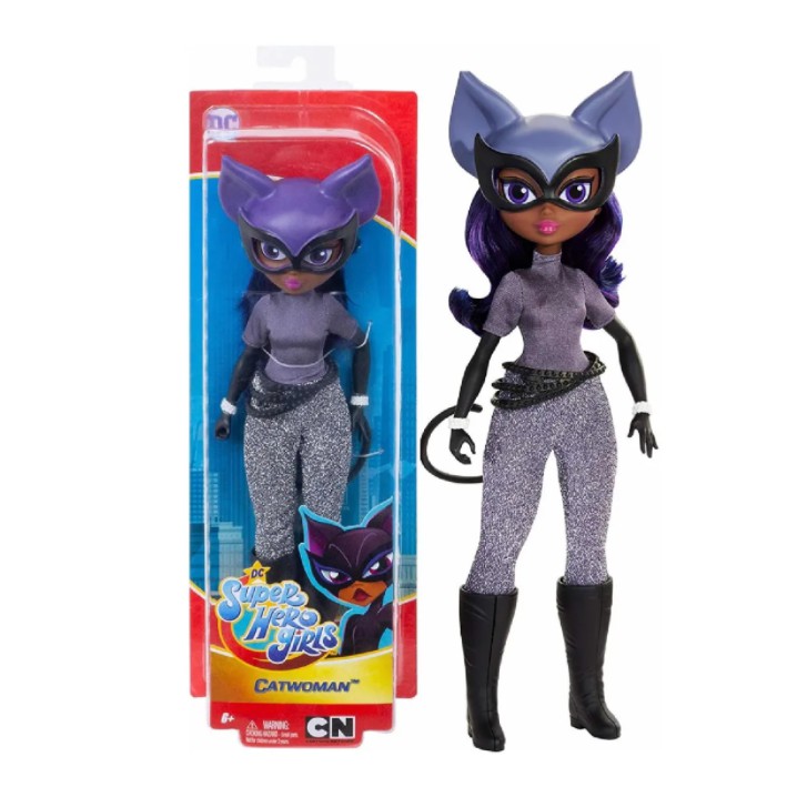 Boneca Mulher Gato (*Rara*) DC Super Hero Girls - Mattel | Shopee Brasil