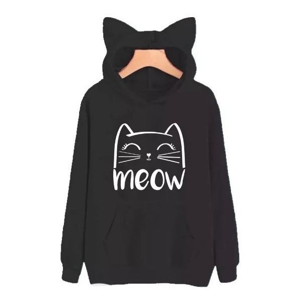 Moletom Gato Kawaii - MobWay Store - Moda Alternativa, Kawaii e