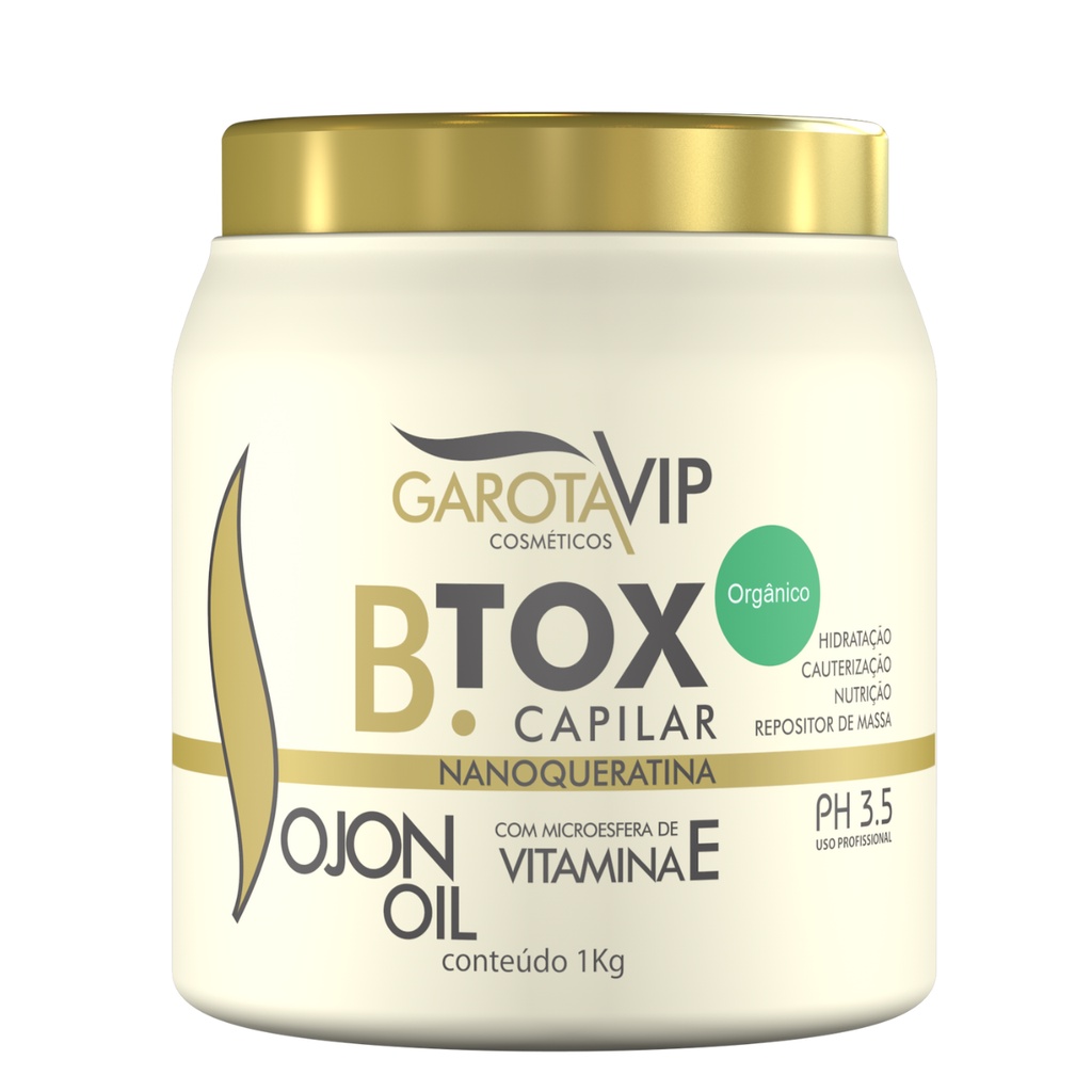 Garota Vip Botox Capilar Orgânico 1kg