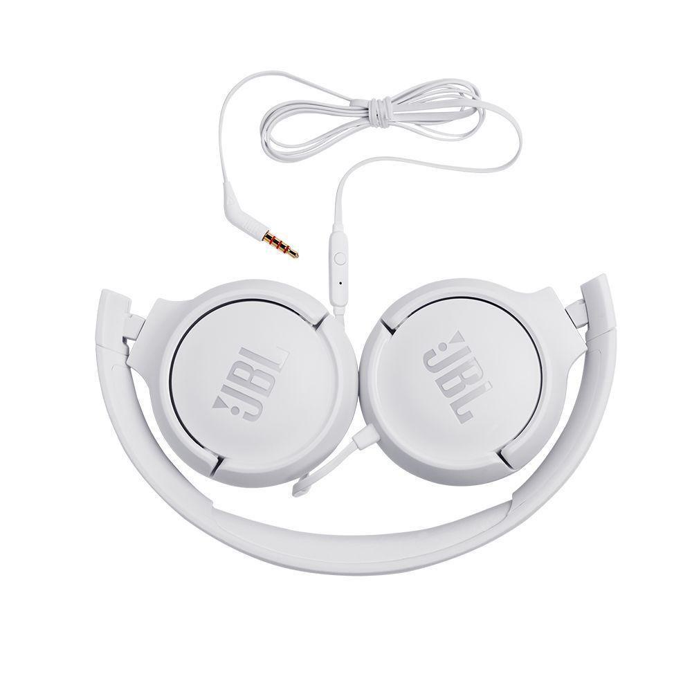 Fone de Ouvido Jbl Tune 500 Branco - ORIGINAL