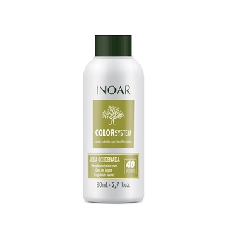 Água Oxigenada Inoar Color System 40V 80 Ml