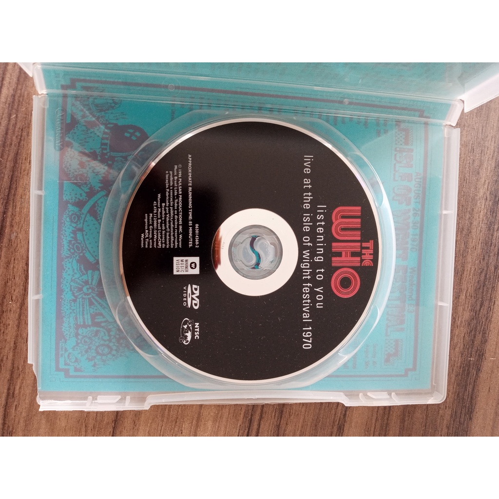 DVD The Who Listening to You Live at the Isle of Wight Festival 1970