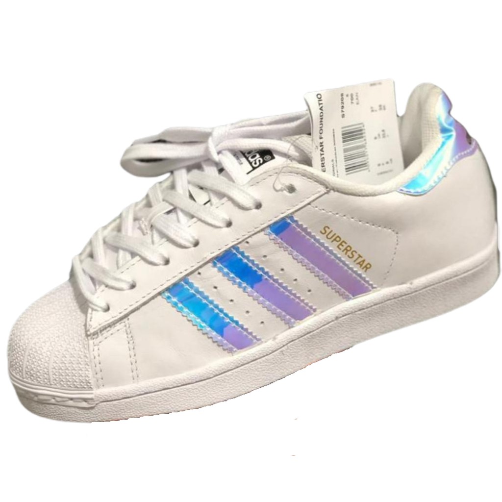 tenis adidas feminino superstar holografico
