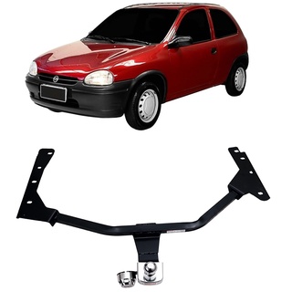Engate Reboque Fixo Corsa Classic 1996 A 2010 Furo Capacidade carga 500kg Aco Resistente Braconi