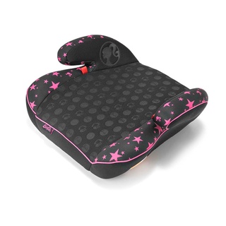 Assento para Auto Booster Barbie Classic 22-36Kg Preto e Rosa - BB631