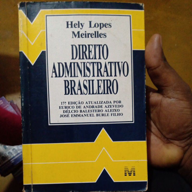 Livro - Direito Administrativo Brasileiro - Hely Lopes Meirelles ...