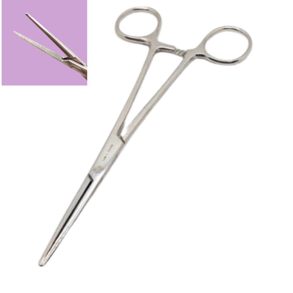 Pinça Kelly Reta 16cm Veterinaria Instrumental Cirurgico