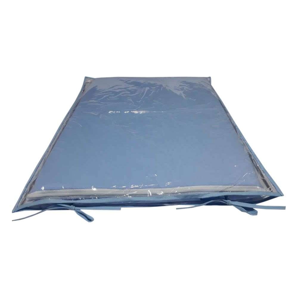 Trocador para Comoda de Bebê Azul Bebe Liso - Trocador para quarto Bebê Menino Azul Claro