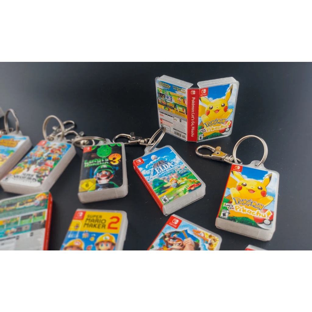 Nintendo Switch Mini Case - Caixa - Case de Jogo - Mini Chaveiro