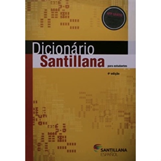 Dicionário Santillana Español em Oferta na Shopee