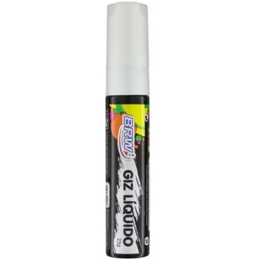 Giz Liquido 15mm 25 Gramas  Ponta Grossa Branco Envio Em 24 Horas