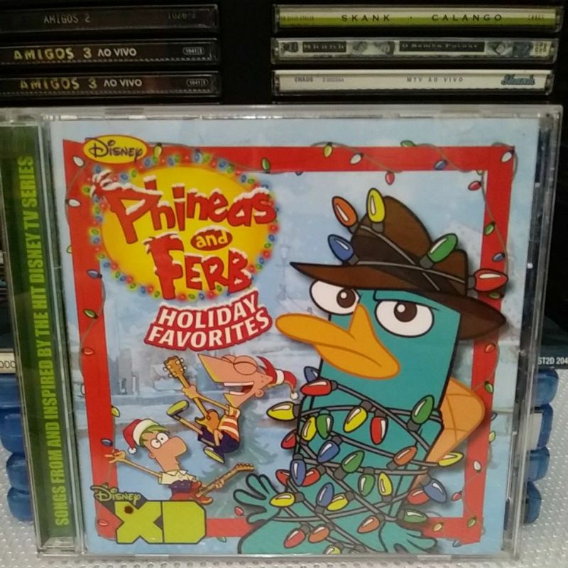 Cd Phineas And Ferb Holiday Favorites