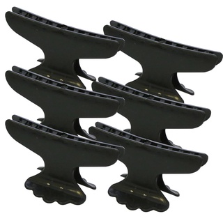 Kit Com 6 Grampos,Prendedores Piranhas De Cabelo - Salão Cabeleireiro
