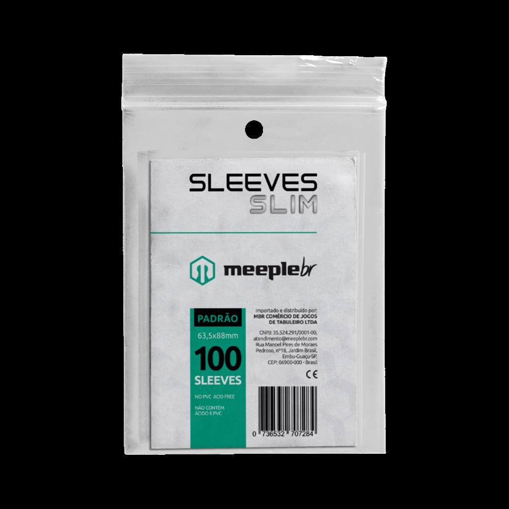 Sleeves Meeple BR SLIM - PADRÃO (63,5x88mm)