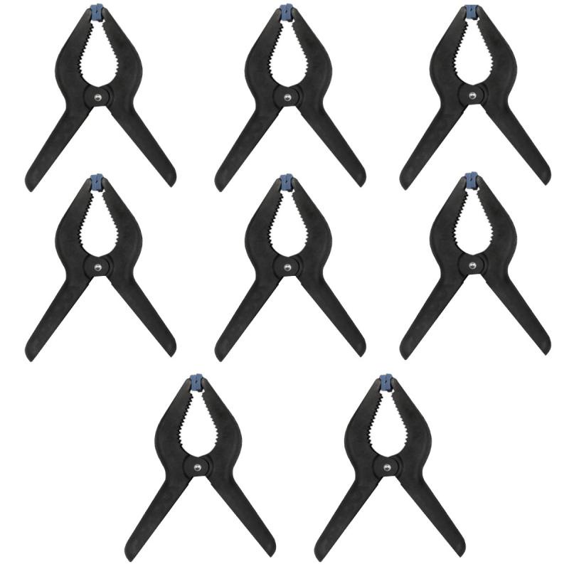 Grampos Multiuso 4 POL (100 mm) Reforçado 7354 Kit com 8 Peças BRASFORT em Oferta na Shopee