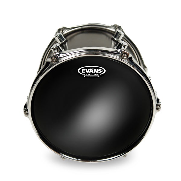 Pele Tom Surdo Caixa 16" Evans Black Chrome Preta Duplo Filme Hidráulica TT16CHR