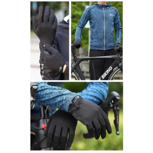 COPRICAPO PROTEZIONE SOLE Ghiaccio Seta per Ciclismo Estate MTB