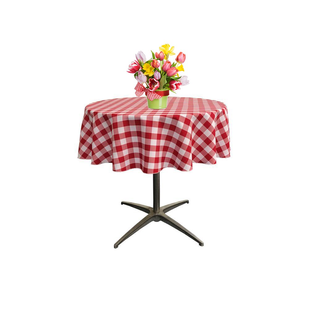 Toalha de Mesa Xadrez Redonda 4 Lugares em Oferta na Shopee