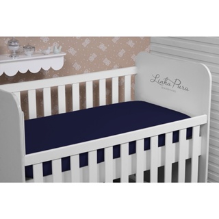 Capa de Colchão Berço Americano Malha Gel(Helanca) Com Zíper em Oferta na Shopee