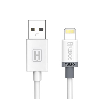 Cabo De Dado E Cargamento Turbo 2 Metros HRebos HS-73 Lightning para iPhone