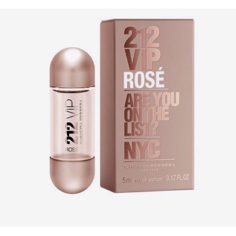 Perfume importado Miniatura 212 Vip Rosé original | Shopee Brasil