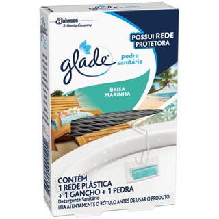 Pedra Sanitaria Glade Sany Brisa Marinha 25g em Oferta na Shopee