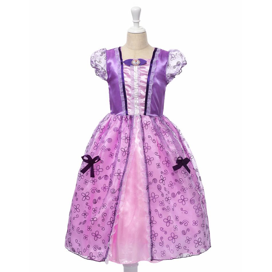 Vestido Fantasia Princesa Sophia
