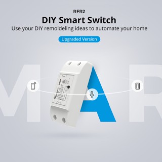 SONOFF RFR2 Wi-Fi Smart Switch Home Módulo Sem Fio 433MHz Dispositivo De Controle Remoto eWelink APP Sua Luz em Oferta na Shopee