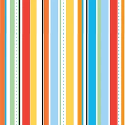 Papel de parede listrado com listras e traços coloridos Para Quartos e Sala
