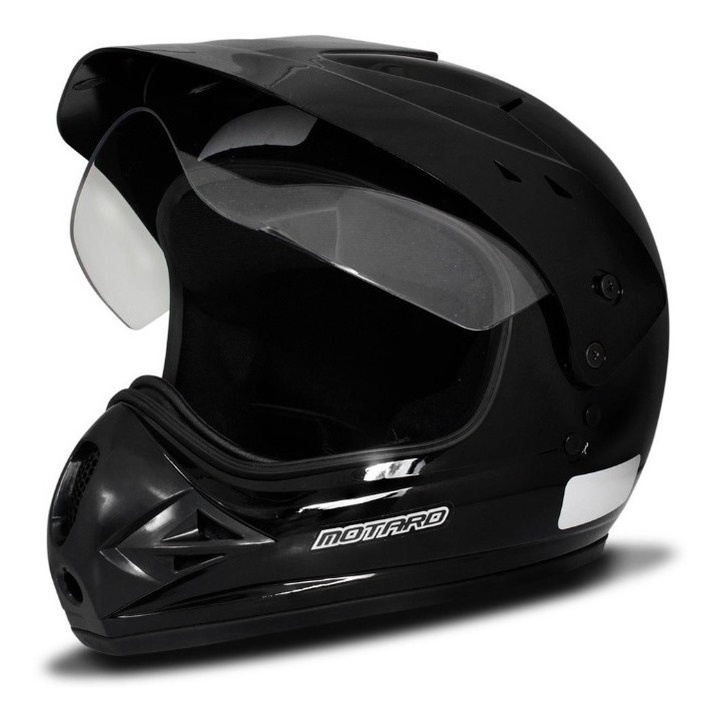 Capacete Ebf Motard Motocross Trilha Com Viseira