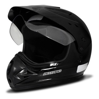 Capacete Ebf Motard Motocross Trilha Com Viseira