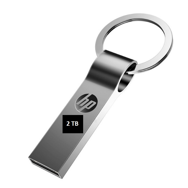 Pen Drive HP Original de Metal USB 2 0 de 2TB Flash Shopee Brasil
