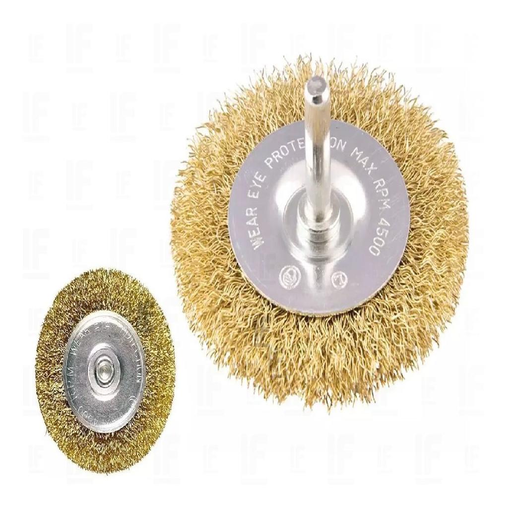 Escova Aco Circular Haste 6x50mm 744449 - Mtx - Home & Living