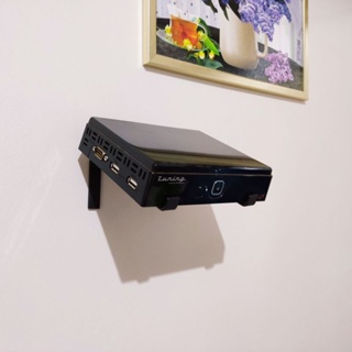 Suporte universal para roteador e receptor de tv para parede + parafusos completo em Oferta na Shopee