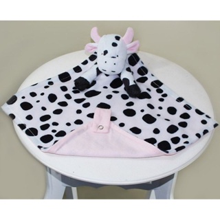 Naninha com Porta Chupeta Vaquinha Mimosa 100% Algodão em Oferta na Shopee